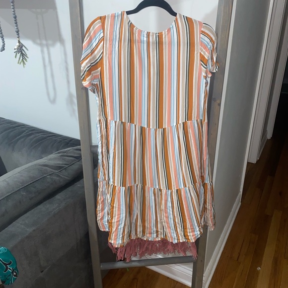 forever 21 striped dress size medium new with tags - Picture 6 of 7